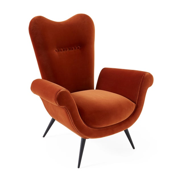 Expressive Elegance. Featuring an Italian modern wishbone shape, our Juliet Arm Chair has range—play up her swooping...