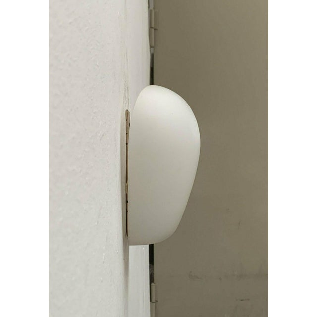 Mid-Century Modern German Muschel Glass Wall Lamps by Wilhelm Wagenfeld for Peill & Putzler, Set of 3 For Sale - Image 9 of 18