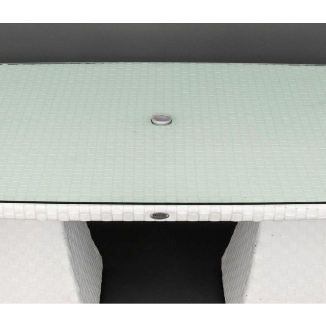 Skyline Design Glass Top Dining Table For Sale - Image 4 of 11