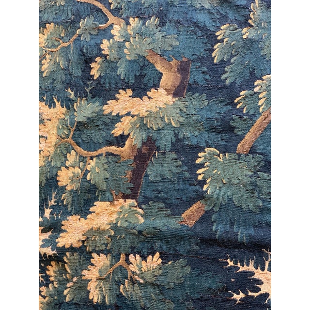 Antique 17th Century Flemish Verdure Landscape Tapestry For Sale - Image 10 of 10