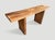 Contemporary Andrianna Shamaris Minimalist Suar Wood Console Table For Sale - Image 3 of 5