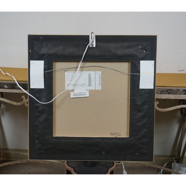 David Schluss Our Serenade Abstract Musician Serigraph on Canvas For Sale - Image 4 of 12