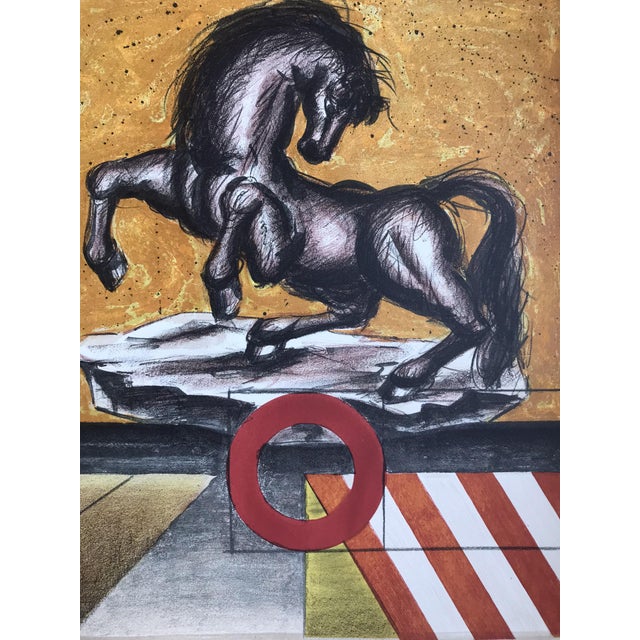 Franz Priking, After the Storm 1972, Original Signed Lithograph For Sale - Image 4 of 5
