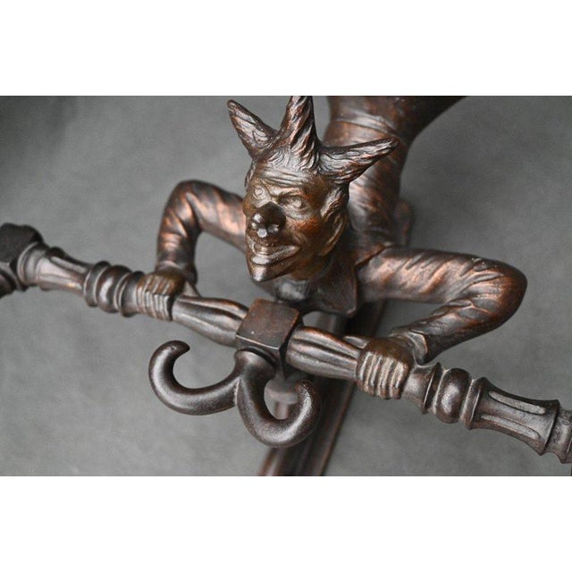 Figurative Coat Rack in Cast Iron For Sale - Image 3 of 7