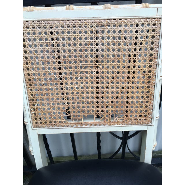 Stakmore Faux Bamboo Foldable Vintage Game Table & Chairs Chairish