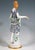 Porcelain Striding Girl with Flowers from Augarten, Vienna, Austria, 1924 For Sale - Image 3 of 7