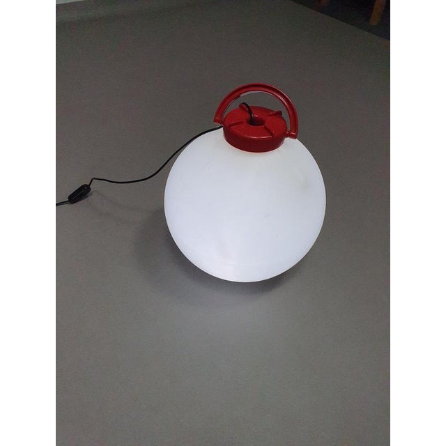 1970s Vintage Italian Space Age Tama Floor Lamp by Isao Hosoe for Valenti Luce, 1970s For Sale - Image 5 of 13