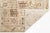 Crafted with exceptional artistry, this vintage wool rug features a classic Khesti (panel/garden) design composed of...