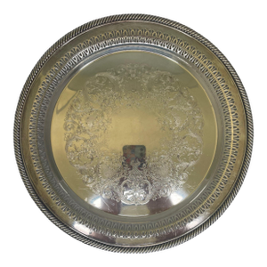 W. M. Rogers Medium Silver Plate Tray