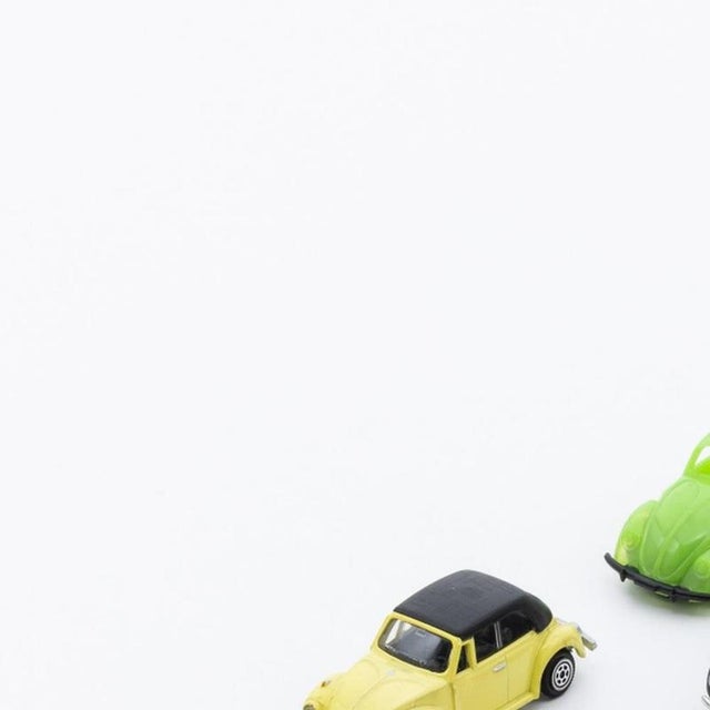 Toys - Six Volkswagen cars. 20th century Europe, made of metal and other materials, comprising: Volkswagen Dinky, VW 1200,...