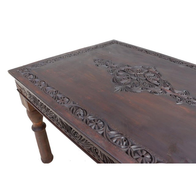 Vintage Wooden Dining Table, 1970s For Sale - Image 14 of 18