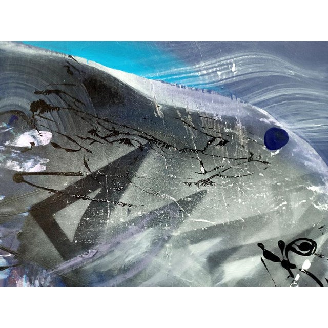 Ovidiu Kloska, Chimera Rider After a Night Battle, 1977, Canvas For Sale - Image 4 of 14