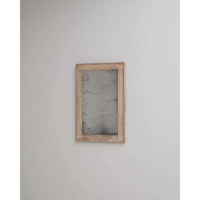 1900s French Oak Wall Mirror For Sale - Image 18 of 18