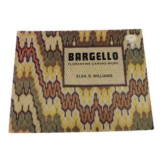 Bargello Florentine Canvas Work Paperback Book For Sale