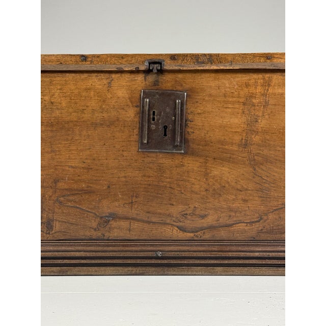 Large Antique Spanish Chest, 1700s For Sale - Image 6 of 18