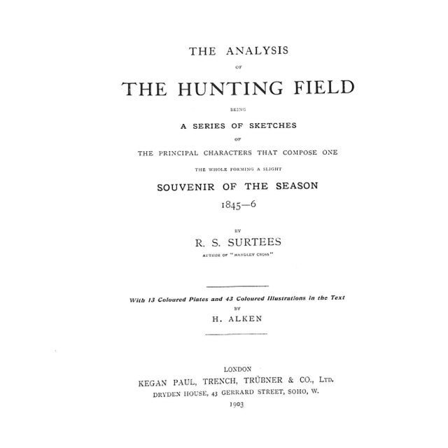 Being a Series of Sketches of The Principal Characters that Compose One. The Whole Forming a Slight Souvenir of the Season...