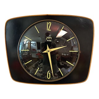 Wall Clock from Jaz Électrique, France, 1960s For Sale