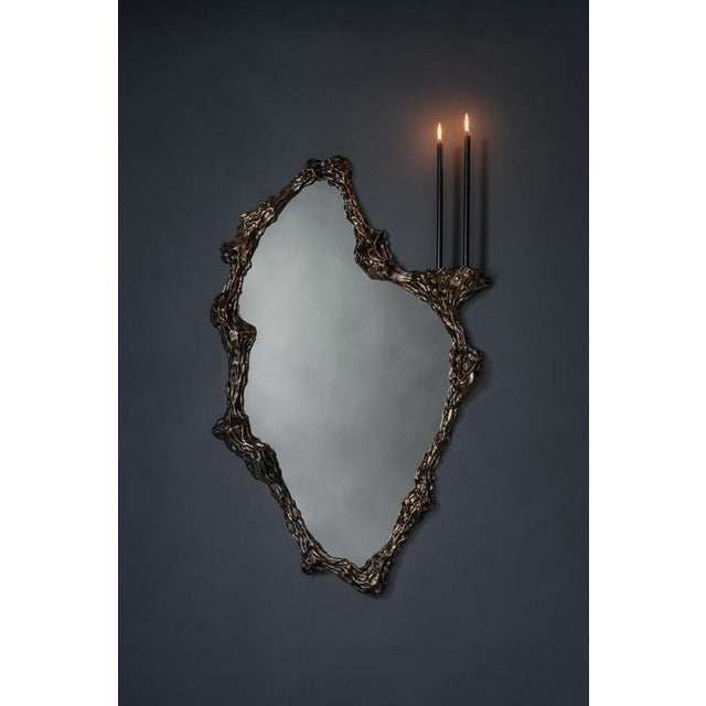 People IV Mirror in Stainless Steel by William Guillon For Sale - Image 6 of 11