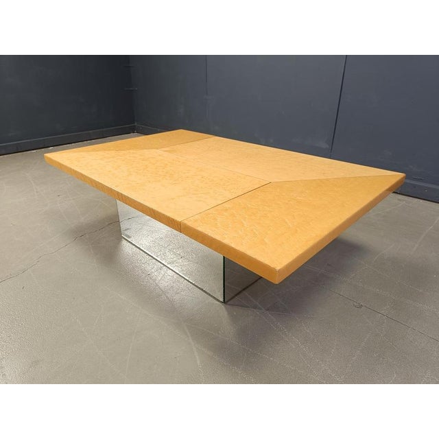 Vintage Ash Wood Coffee Table by Paul Michel, 1970s For Sale - Image 9 of 14