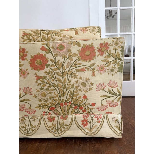 Vintage Floral Sofa For Sale - Image 9 of 18