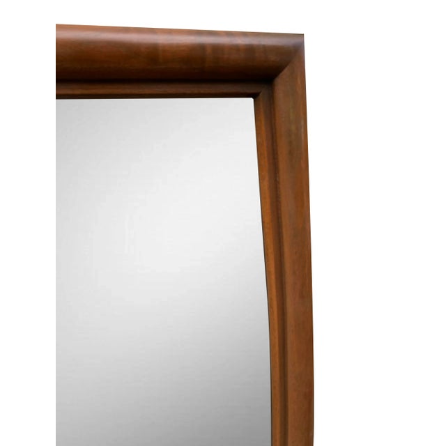 1950s John Stuart Mid-Century Modern Hanging Wall Mirror For Sale In New York - Image 6 of 7