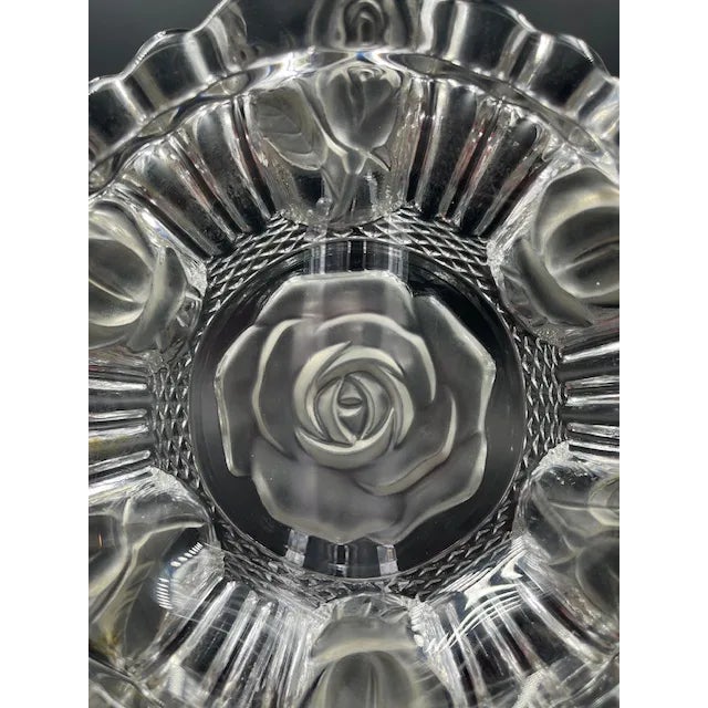 Mid 20th Century Art Glass Rose Bowl/Dish Chairish