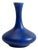 Art Deco Cobalt Blue Solifleur Vase by George Clews, Staffordshire, 1930s For Sale