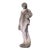 Early 20th Century French Stone Garden Statue of Woman Figure For Sale
