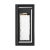 Modern Sean Lavin by Visual Comfort Studio Urbandale 1-Light Outdoor Small LED Lantern Sconce in Textured Black For Sale - Image 3 of 6