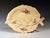 Derbyshire Creamware Large Leaf Dish, Two Overlapping Leaves Painted in Puce, Melbourne Type English, probably Derbyshire,...