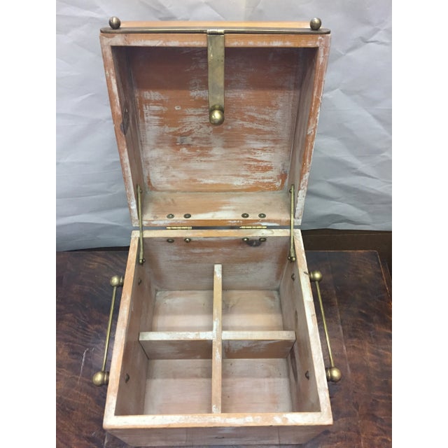 Maitland - Smith Old Spirits Box & Bottles For Sale - Image 4 of 11