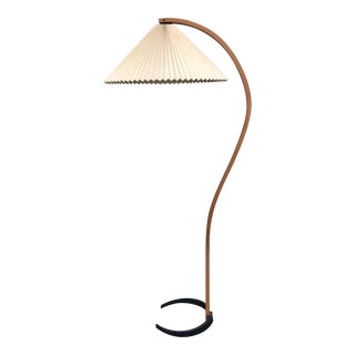 1960s Danish Modern Caprani Bentwood Floor Lamp For Sale