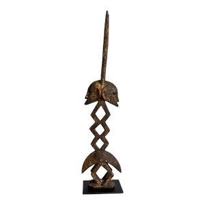 Chiwara Antelope Twin Headpiece Figure