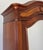 Antique French Style Carved Mahogany Mirrored Wardrobe For Sale - Image 5 of 17