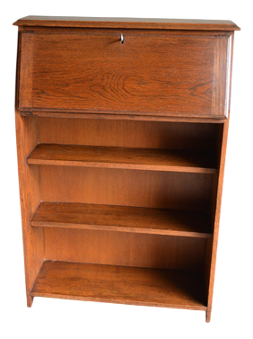Antique Oak Student Desk