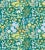 Sample - The House of Scalamandré Nymph Floral Fabric, Emerald Multi For Sale