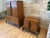 Brown Attributed/Styled After: Helen Hobey Baker Mid-Century Modern Set of 2: Highboy Dresser & Nightstand - One Owner For Sale - Image 8 of 14