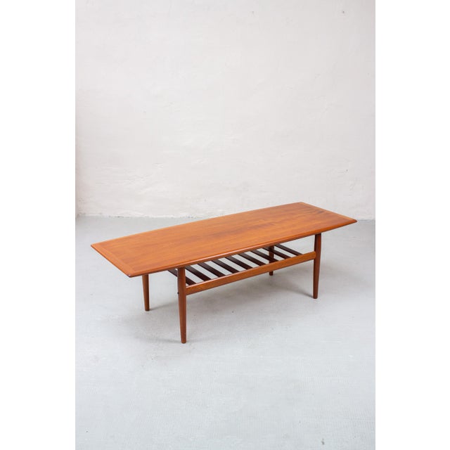 Mid-Century Danish Coffee Table in Teak by Grete Jalk for Glostrup, 1960s For Sale - Image 16 of 16