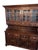 Wood Ethan Allen Old Tavern Pine Apothecary Cabinet Hutch Display Breakfront Shelf For Sale - Image 7 of 17