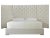 Modern Modern Charlow Bed Cal King 60 with Wall Panel, Beige For Sale - Image 3 of 3