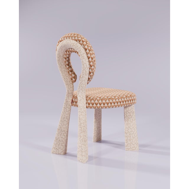 Mary Dining Chair with Upholstered Legs by Ottiu For Sale - Image 10 of 12