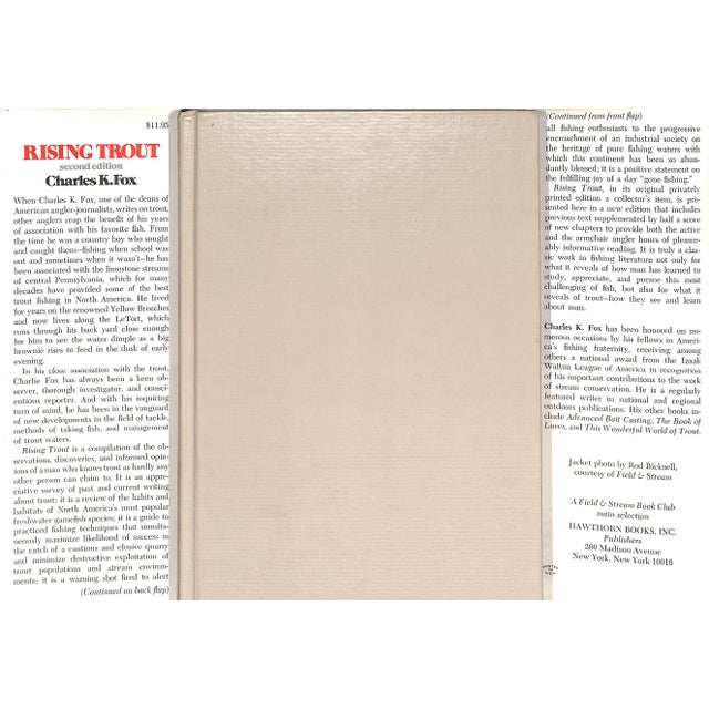 Traditional "Rising Trout" 1978 Fox, Charles K. For Sale - Image 3 of 9