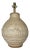 1960s Bob Kinzie Affiliated Craftsmen Studio Mid Century Beige Monumental Pottery Table Lamp For Sale