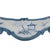 Wood Vintage Rococo Style Blue and White Chinese Style Mirror/Wall Mirror For Sale - Image 7 of 9