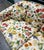 Wood Mid 20th Century Ethan Allen Floral Upholstered Three-Seat Sofa For Sale - Image 7 of 12