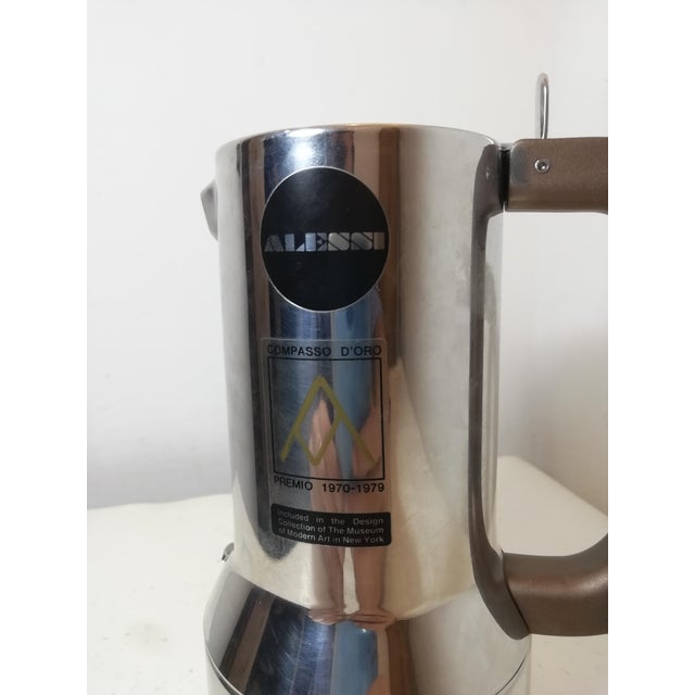 Model 9090 coffee maker by Richard Sapper for Alessi. Awarded the Compasso d'Oro. Beautiful in form but above all in...