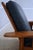 Wood Stickley Mission Oak Leather Chair & Ottoman For Sale - Image 7 of 18