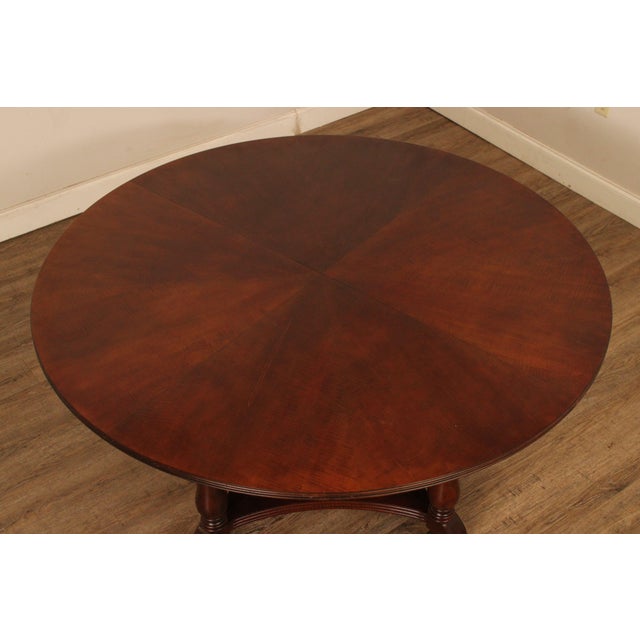 Ethan Allen British Classics Collection Round Dining Table Chairish