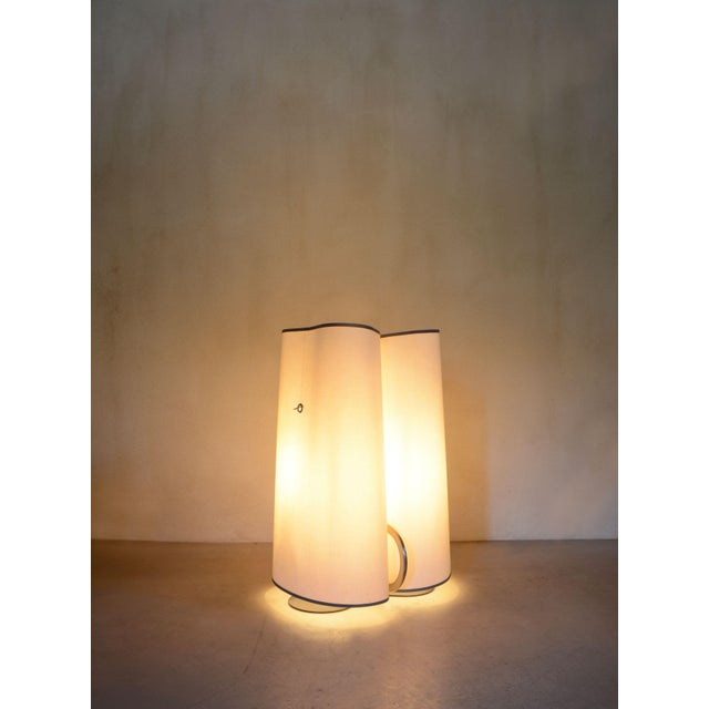 Abatina Table Lamp by Tobia Scarpa for Flos, 1980s, in Flawless conditions. Designed 1980 to 1989 This piece has an...