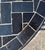 Moroccan 18" Mini Moroccan Mosaic Accent Table – Black Herringbone Tile Top For Sale - Image 3 of 6
